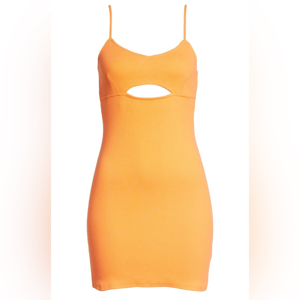 Gorgeous Cutout Ribbed Mini Dress